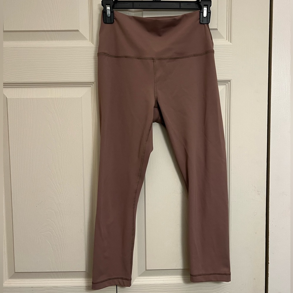 90 Degree by Reflex Dark Nude Capri M Leggings